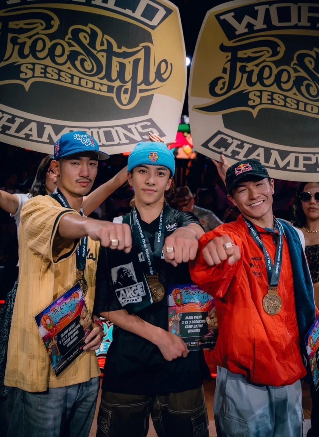 B-boy TSUKKIがロサンゼルスで行われたFreestyle Session World Finals
