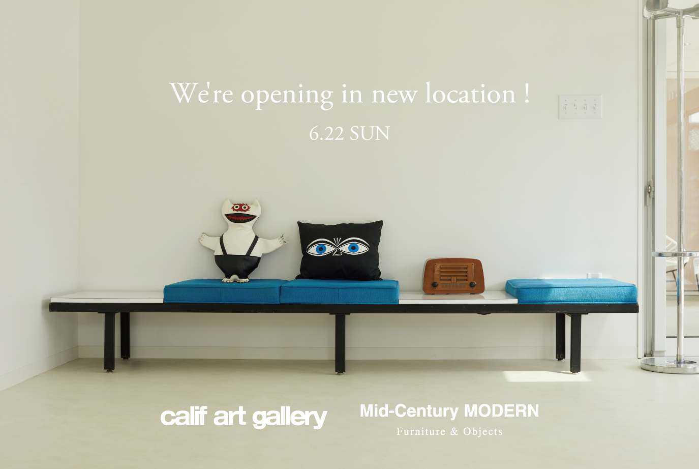 Mid-Century MODERN の旗艦店が中目黒へ移転、『calif art