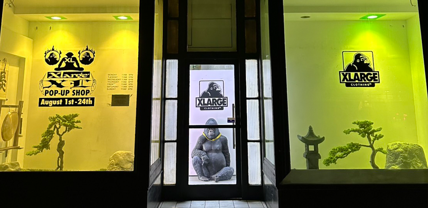 XLARGE × X-girl「LEGACY POP UP STORE」ロサンゼルス・コリアタウンに 