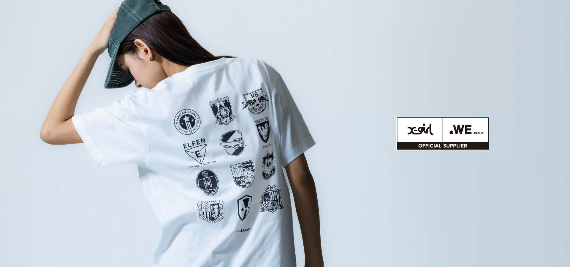 X-girl × WEリーグ 26SS コラボレーションコレクション発売！ | B's